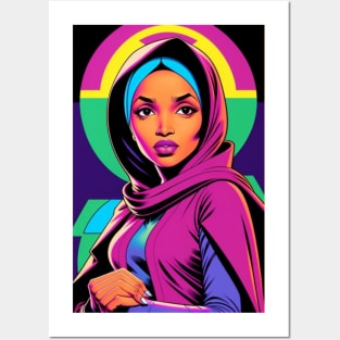 THE SQUAD-ILHAN OMAR 6 Posters and Art